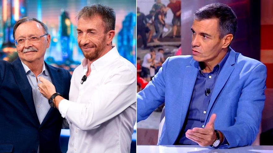 'El Hormiguero' (16.7%) domina el access con Juan Vivas y 'El Intermedio' (9.3%) coge impulso con Pedro Sánchez