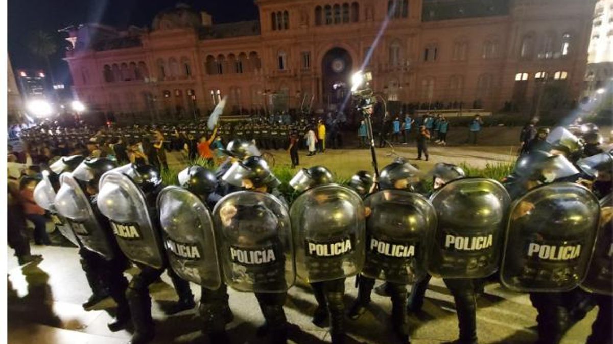 Captura de pantalla tomada el 1 de septiembre de 2025 de la nota de Clarín.
