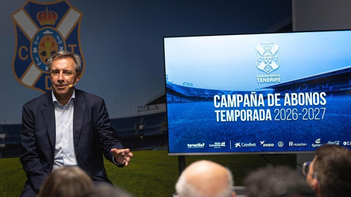 La venta de abonos del CD Tenerife crece un 81% en una semana