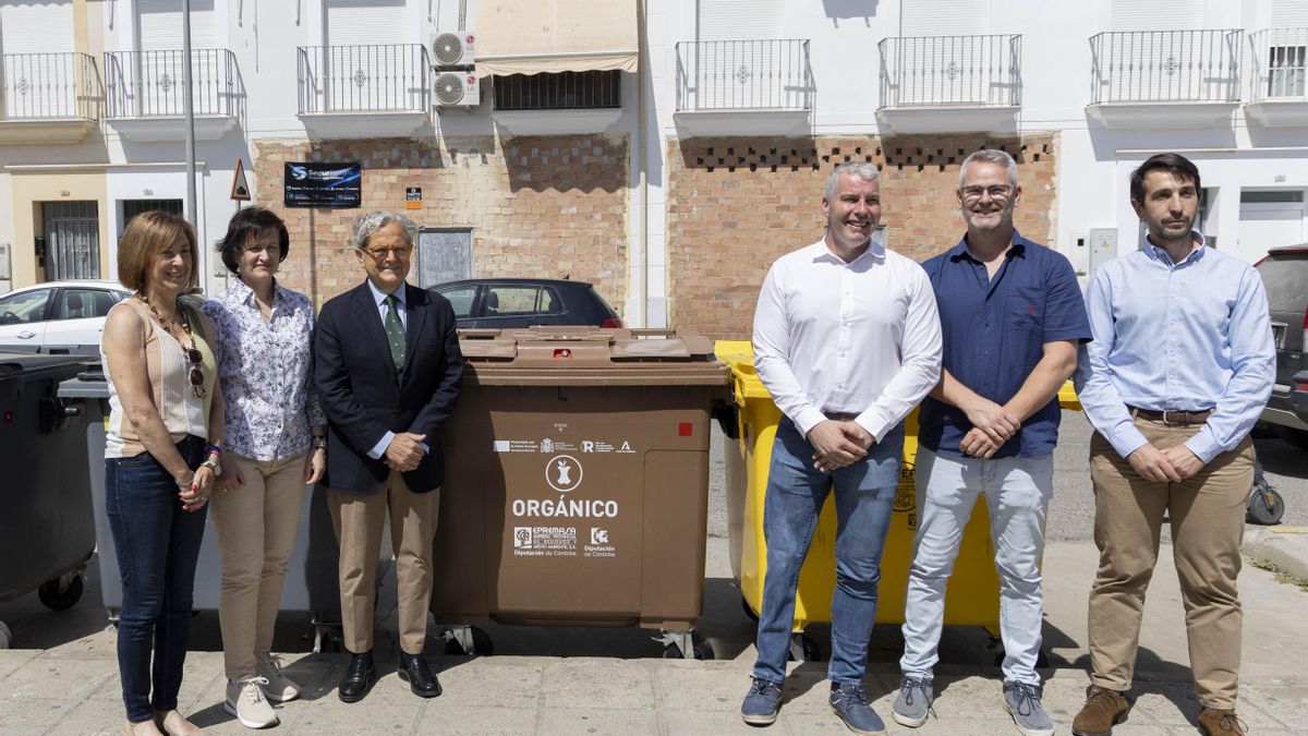 Presentación de la instalación del quinto contenedor.