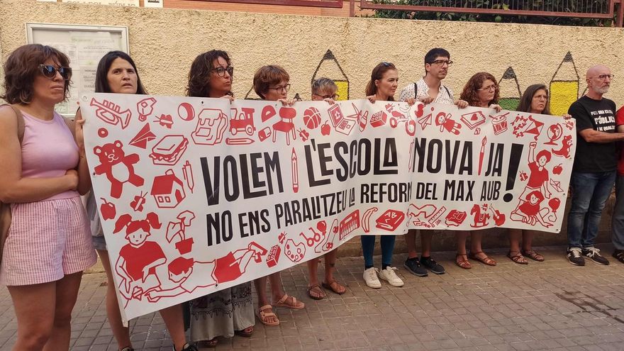Las familias de  la Gonzalo Anaya denuncian un curso de "fuertes" recortes, "desvío" de recursos a la concertada y "nada positivo"