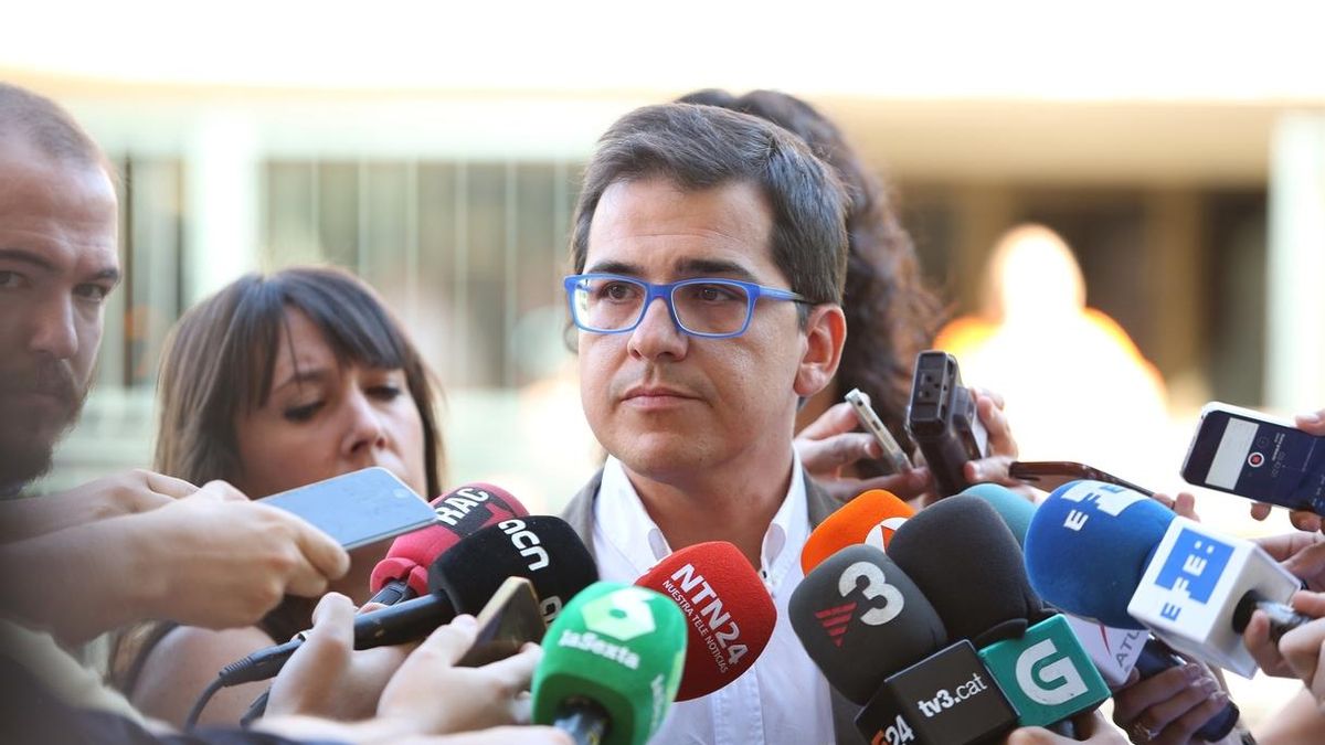José María Espejo, dirigente nacional de Ciudadanos que ha venido a Extremadura por el conflicto, en una foto de archivo