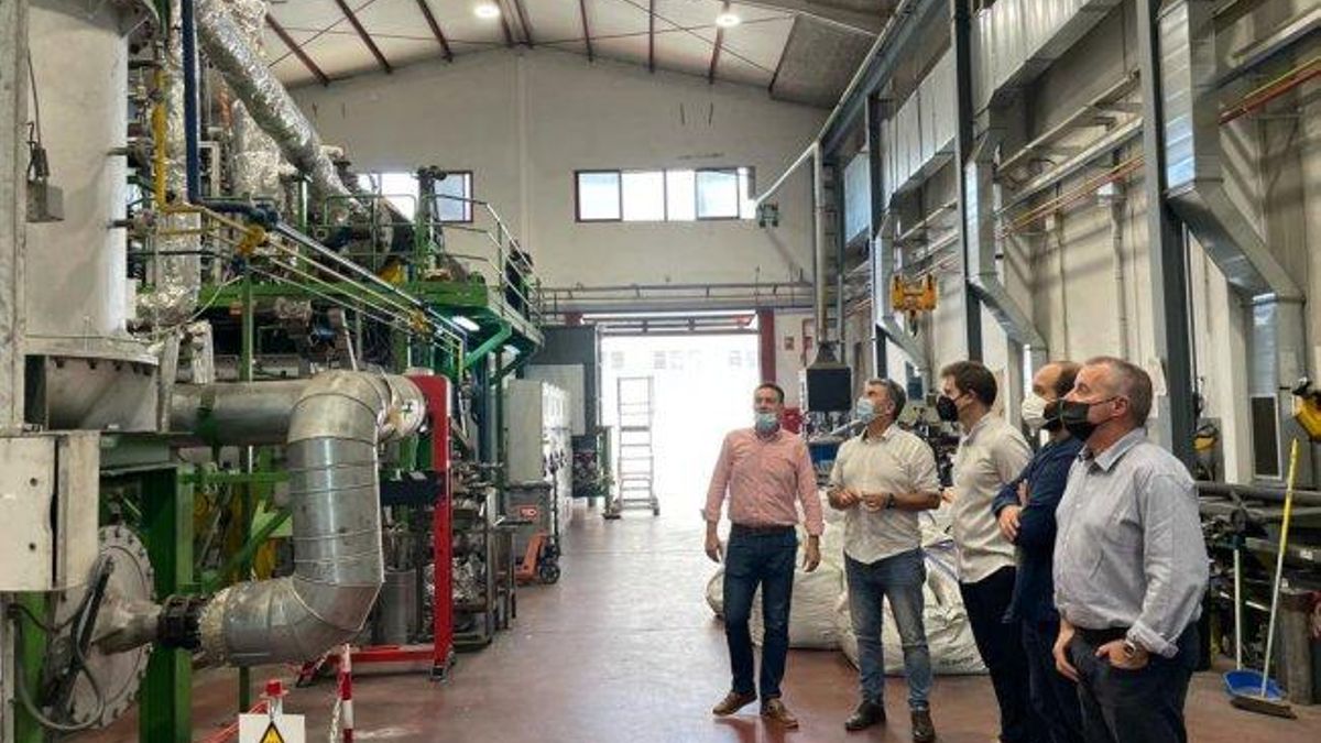 Visita del Ayuntamiento de Bergara a las instalaciones de Valogreene en Alicante