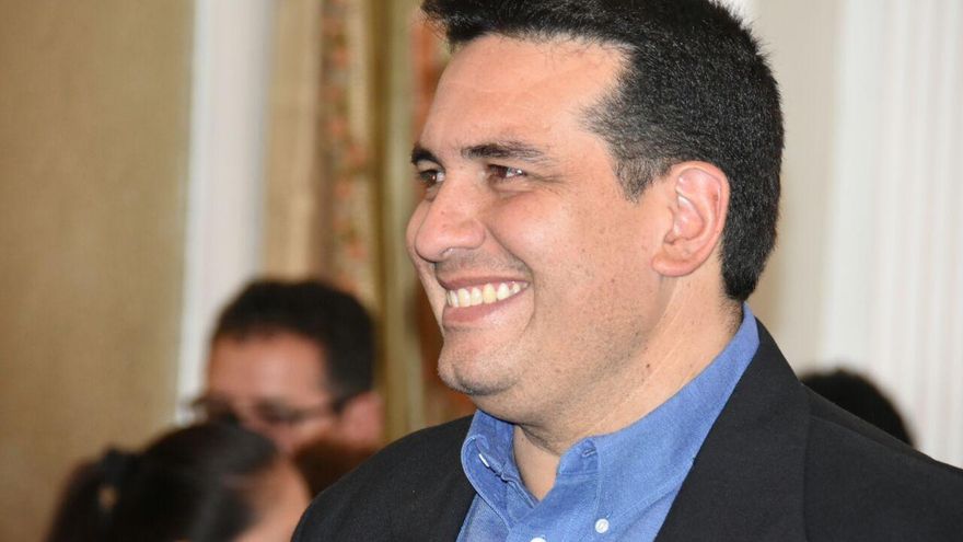 El portavoz del MAS, Sebastián Michel.