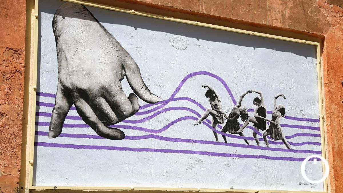 Nuevo mural en el Teatro Góngora