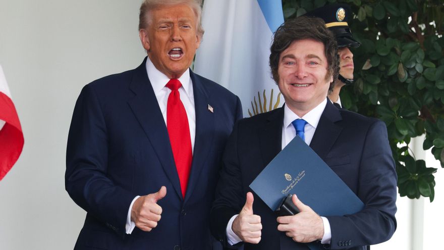 Trump sella con Milei en la Casa Blanca un rescate de 20.000 millones a dos semanas de las elecciones legislativas en Argentina