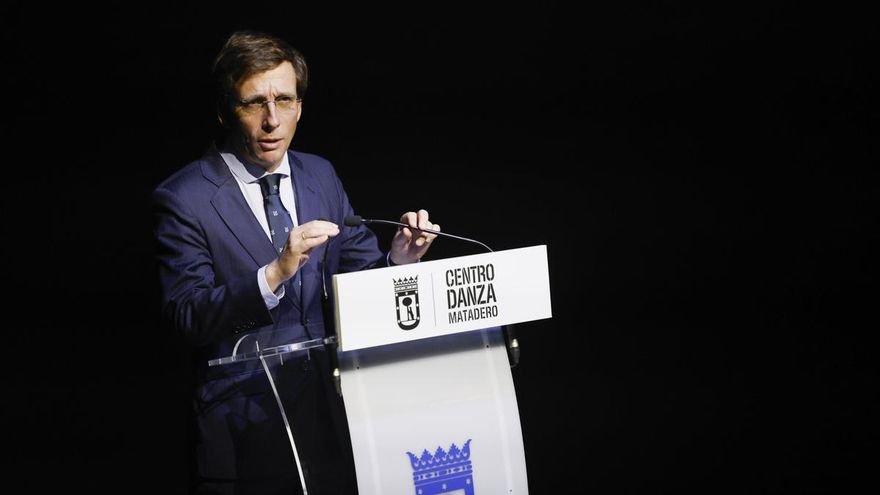 El alcalde de Madrid, José Luis Martínez Almeida, en la presentación del Centro de Danza Matadero el jueves en Madrid