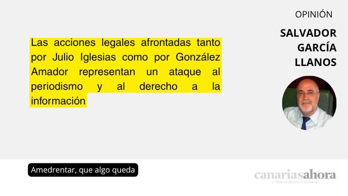 Amedrentar, que algo queda