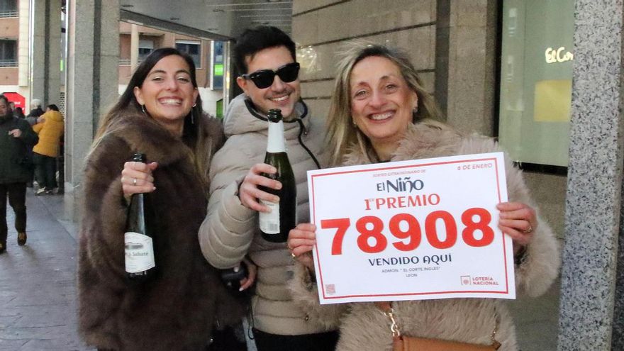 El sorteo del Niño regó León con 93,8 millones de euros a repartir entre 469 décimos vendidos