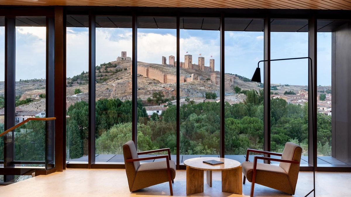 Vistas desde el Parador de Molina de Aragón