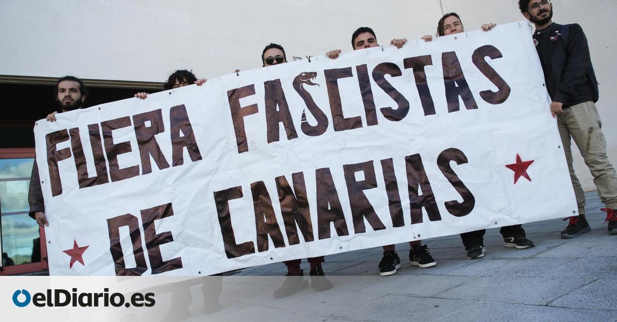 Una veintena de organizaciones sociales critican la “violenta” actuación policial en la visita no autorizada de Vito Quiles en la Universidad de La Laguna