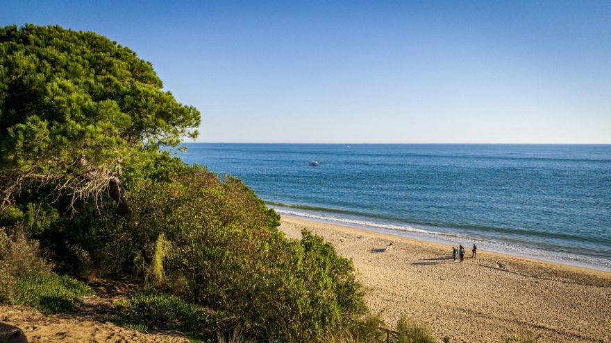 Un paseo entre dunas y naturaleza por los cuatro kilómetros de playa que unen estos dos municipios costeros de Huelva
