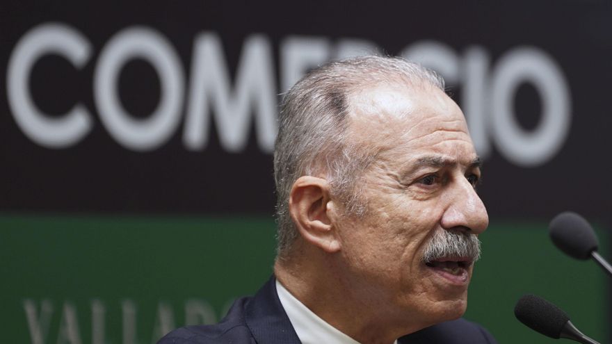 El embajador del Estado de Palestina en España, Husni Abdel Wahed, durante una conferencia en la Universidad de Valladolid.