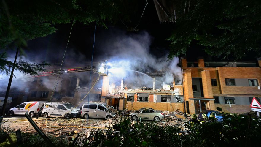 Dos personas continúan graves en la UCI tras la explosión de gas registrada en un bloque de viviendas en Noáin, Navarra