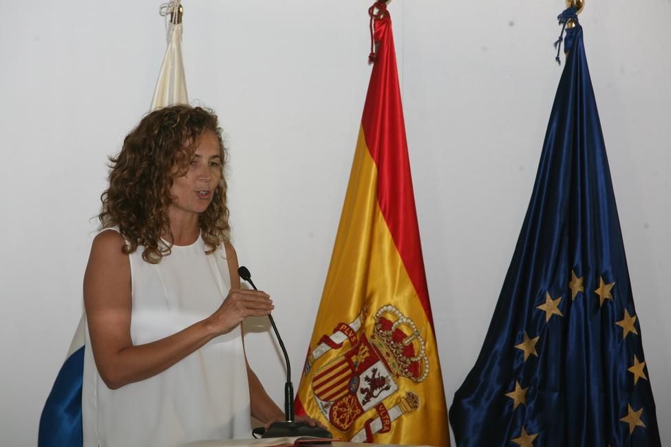 Ornella Chacón, consejera de Obras Públicas (PSOE). (ALEJANDRO RAMOS)