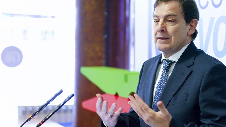 Mañueco acusa a Vox de aliarse con el PSOE contra Castilla y León y Vox replica: "¿De verdad pretendías que aprobáramos ese presupuesto?"