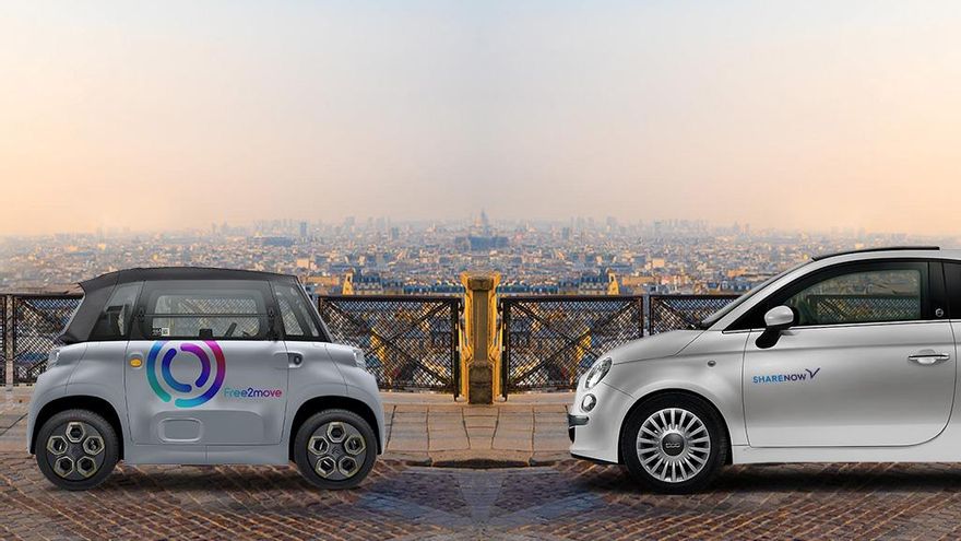 El 'carsharing' logra un nuevo récord: así utilizan los españoles los coches compartidos
