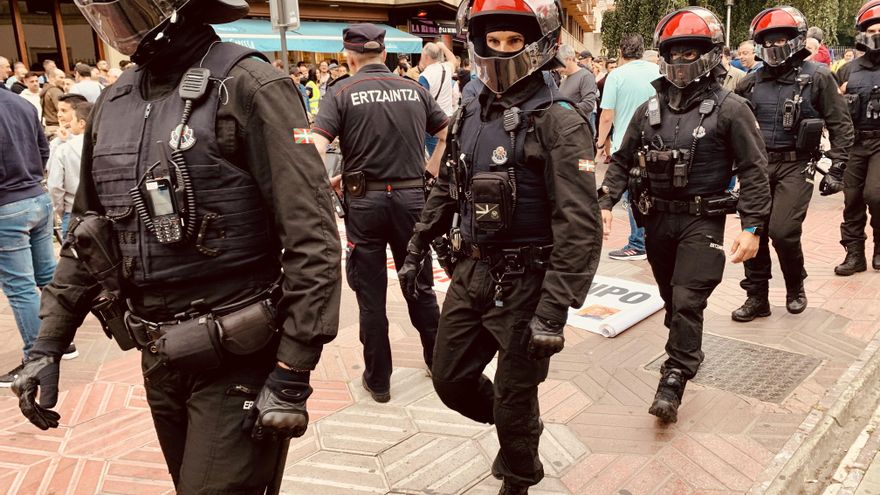 La Comisión de Control policial investiga el disparo de la Ertzaintza con una bala de 'foam' que hirió a un menor en Tolosa