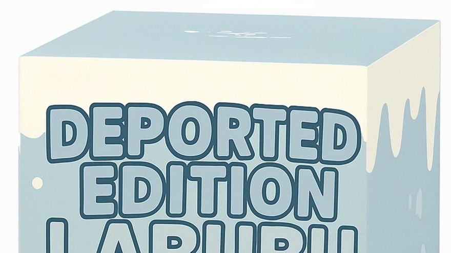 La Casa Blanca comparte la imagen de un Labubu inspirado en un migrante deportado