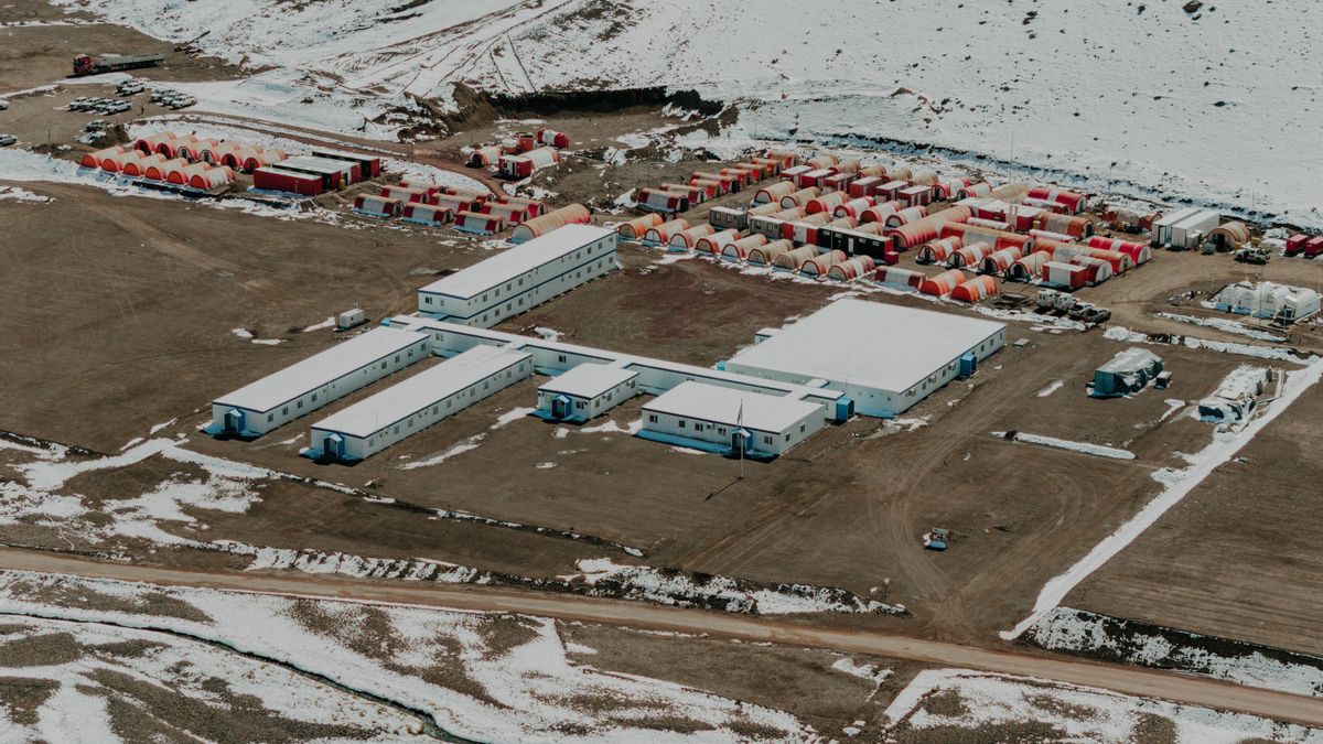 Los Azules en invierno.