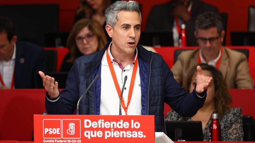 El secretario general del PSOE de Cantabria, Pablo Zuloaga