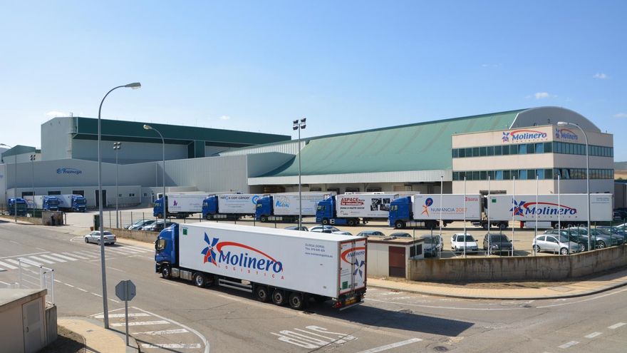 Instalaciones del Grupo Molinero Logística en Ólvega, Soria