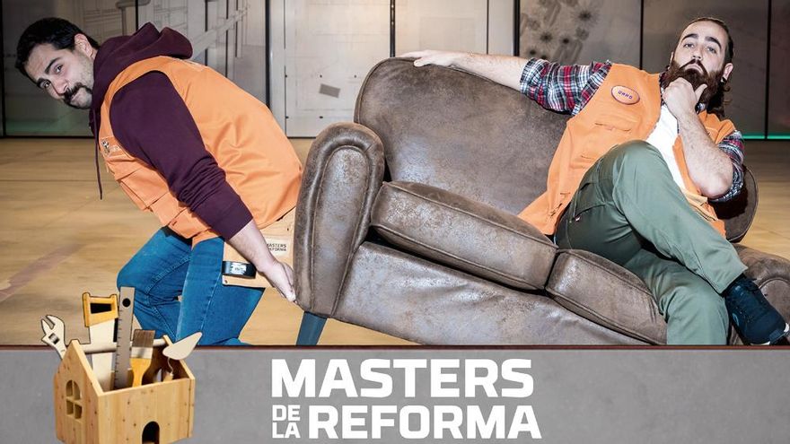Eric y Borja, concursantes de 'Masters de la Reforma'