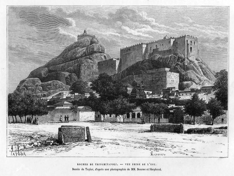 Un grabado de "Nouvelle Geographie Universelle Inde et Indo-chine", de Elisee Reclus, 1883.