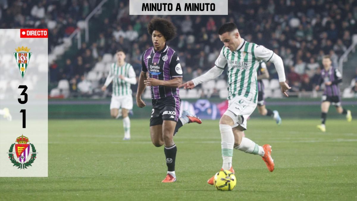 Sigue en directo el Córdoba CF - Real Valladolid en 'Cordópolis' (3-1)