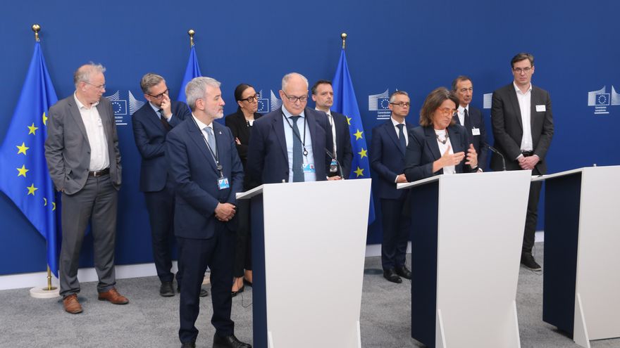 Collboni y otros 15 alcaldes proponen a la Comisión Europea un plan de vivienda que alcance los 300.000 millones anuales