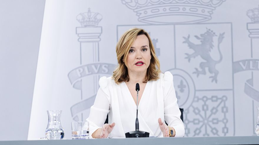 La ministra Portavoz y ministra de Educación, Formación Profesional y Deporte, Pilar Alegría