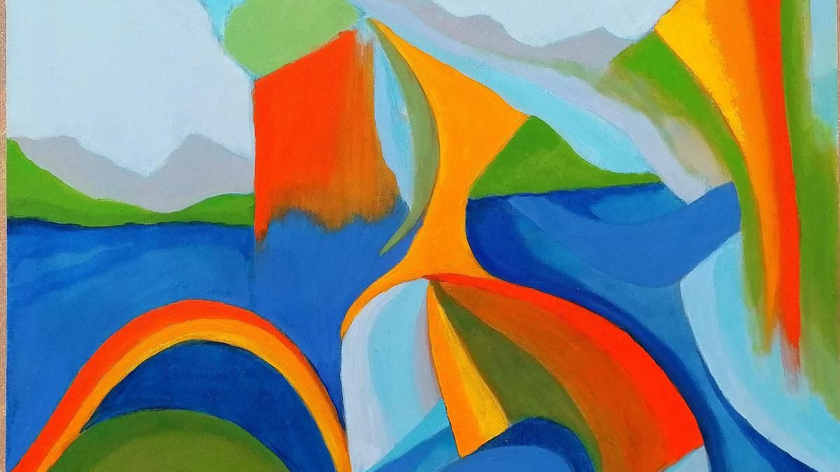 Detalle de una de las obras de ‘Volver a Morandi’, de José Luis Rodríguez Tamargo.