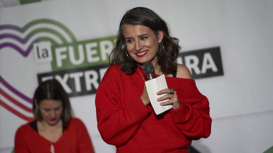 Unidas por Extremadura logra su mejor resultado histórico y rompe la tendencia a la baja de la izquierda estatal