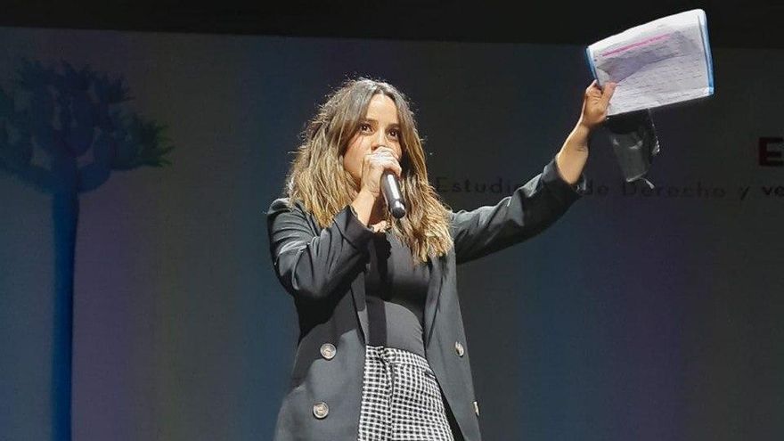 Eneida Marrero, estudiante de Derecho y vecina del Barranquillo Andrés y Soria