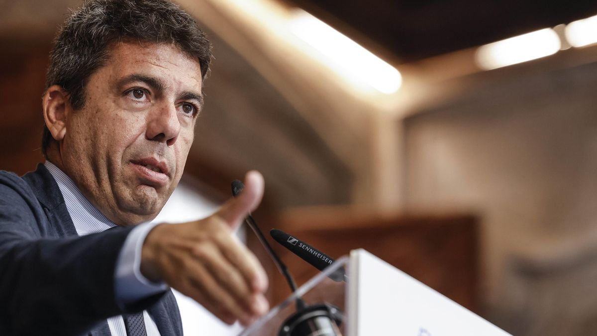 El president de la Generalitat, Carlos Mazón, en una imagen de archivo.