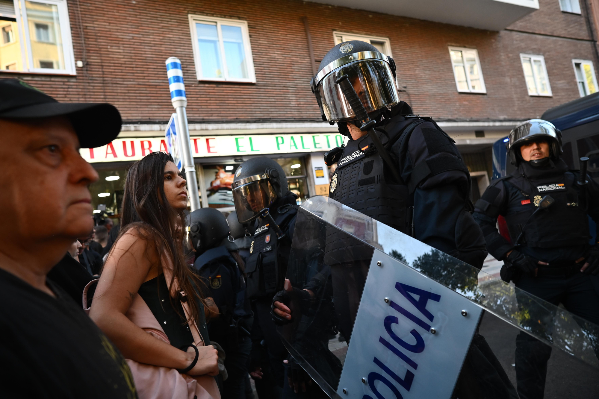 FOTOS | Las protestas y el desahucio de Maricarmen, en imágenes
