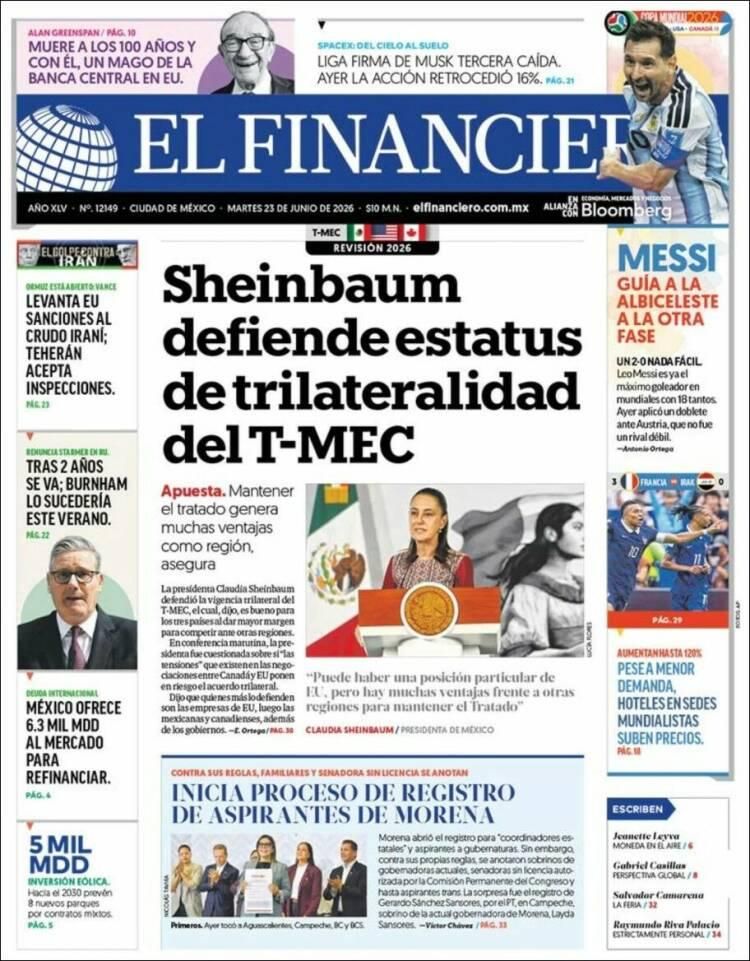 Los diarios del mundo, a los pies de un Messi eterno