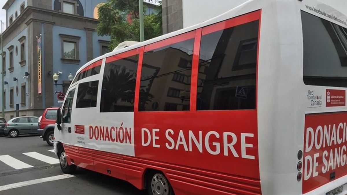 Unidad Móvil de donación de sangre (Europa Press)