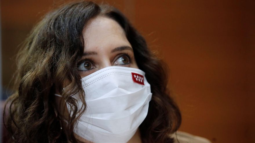 La presidenta de la Comunidad de Madrid, Isabel Díaz Ayuso. EFE/Juan Carlos Hidalgo