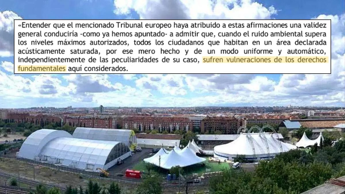 Rapapolvo del Defensor del Pueblo a Almeida por el ruido de Espacio Delicias y su "vulneración de derechos" a los vecinos