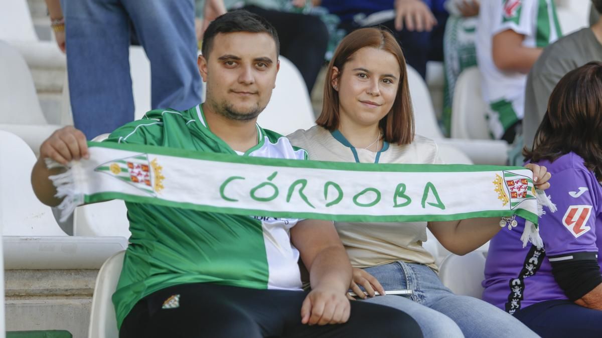 Grada Blanquiverde del Córdoba CF - SD Eibar