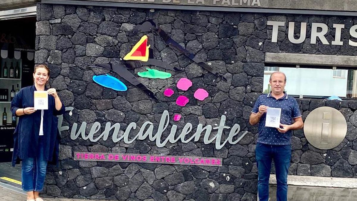 El Ayuntamiento de Fuencaliente "ya ha puesto a disposición de sus vecinos y visitantes un novedoso sistema de información turístico generado por la instalación en 30 puntos distintos del municipio de códigos de lectura QR a través de la tecnología Smartphone".