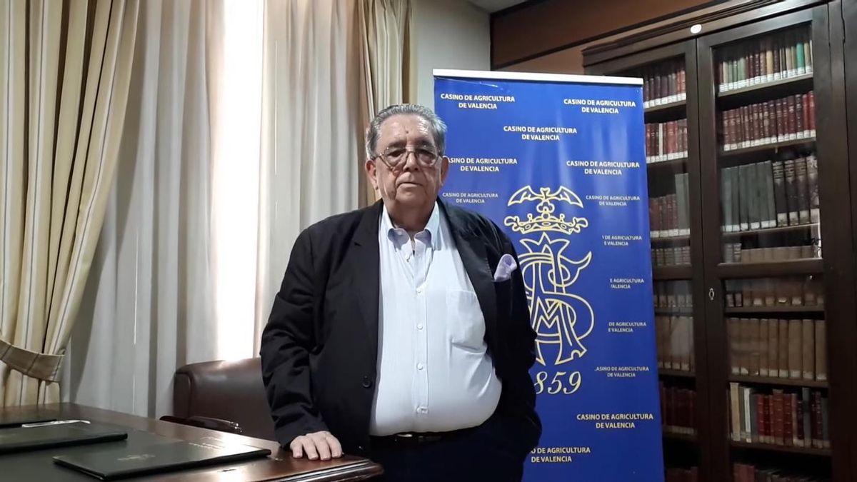 Manuel Sánchez Luengo, presidente de la Real Sociedad Valenciana de Agricultura y Deportes.