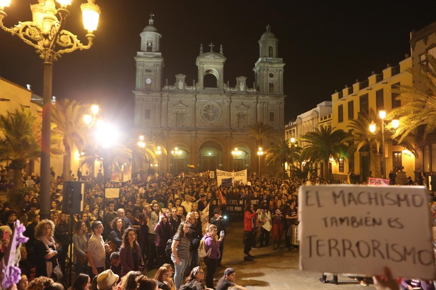Manifestación por la igualdad en Las Palmas de Gran Canaria.(ALEJANDRO RAMOS)